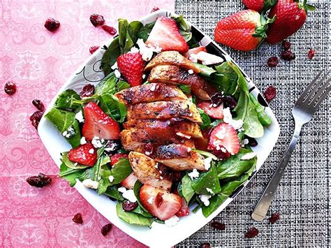 Blackened Chicken And Strawberry Salad Kevin L Brunton Copy Me That