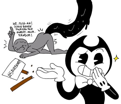 Rule 34 2017 Anon Ass Bendy Bendy And The Ink Machine Demon English English Text Gay Ink Inky