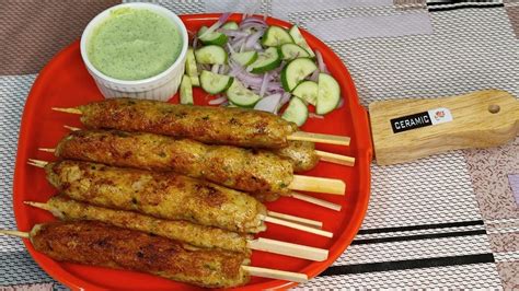 Chicken Kabab Sticks Recipe By Cooking With Maheeen YouTube