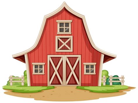 Cute Barn Clipart