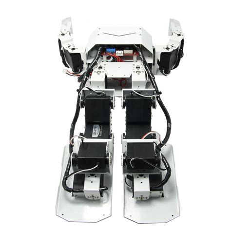 White Dof Robo Soul H Biped Robotics Two Leg Human Robot Aluminum