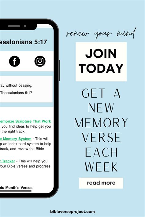 Weekly Bible Verses to Memorize - Bible Memory by The Bible Verse Project