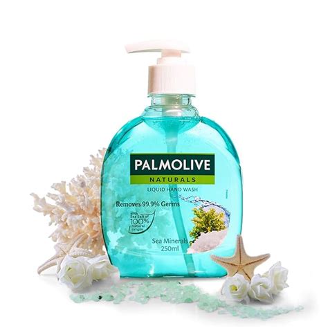 Buy Palmolive Naturals Sea Minerals Handwash Liquid 250ml Dispenser Bottle Remove 999 Of