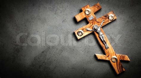 Crucifixion Of Jesus Stock Image Colourbox