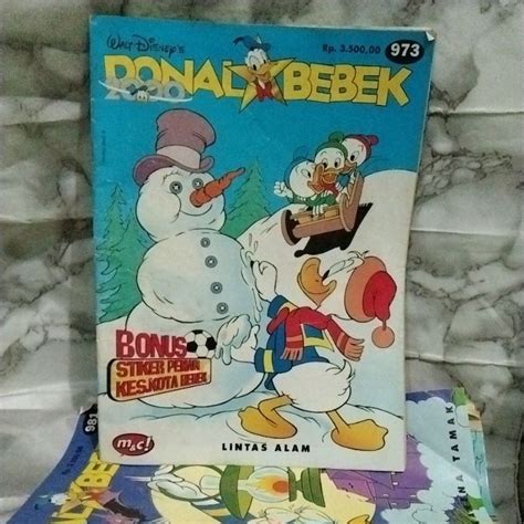 Jual Majalah Komik Donal Bebek Berisi Buku Shopee Indonesia