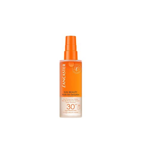 Buy Lancaster Sun Beauty Nude Skin Sensation Sun Protective Water SPF30 150ml World Wide