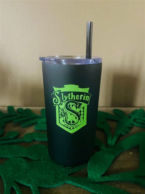 Slytherin Tumbler Etsy
