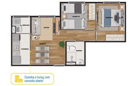 Vibra Estação Capão Redondo 2 Quartos Pelo Minha Casa Minha Vida