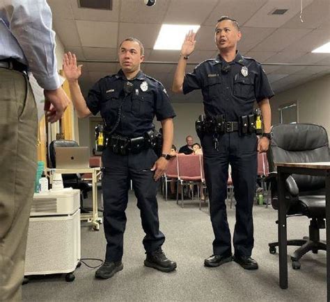 New Police Officers Sworn In In Sutton The Millbury Sutton Chronicle