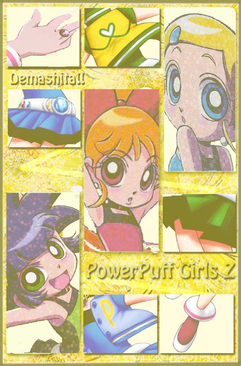 Powerpuff Girls Z Cover Manga By Karo0lina On Deviantart