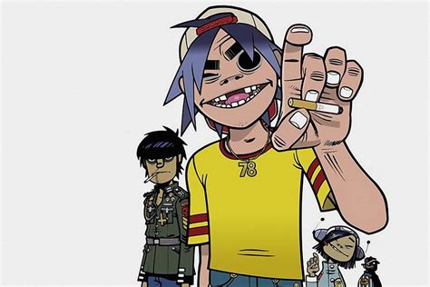 Sexy Noodle Gorillaz Wallpaper