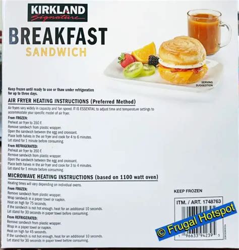 NEW Kirkland Signature Croissant Breakfast Sandwich At Costco