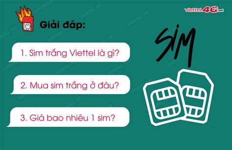 Sim Tr Ng Viettel L G Bao Nhi U Ti N Mua U