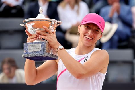 Swiatek Vence Sabalenka Novamente E Conquista O Tri Do Wta De Roma