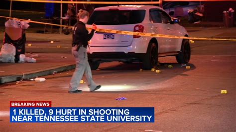 1 Dead 9 Injured After Gunfire Erupted Near Tennessee State University