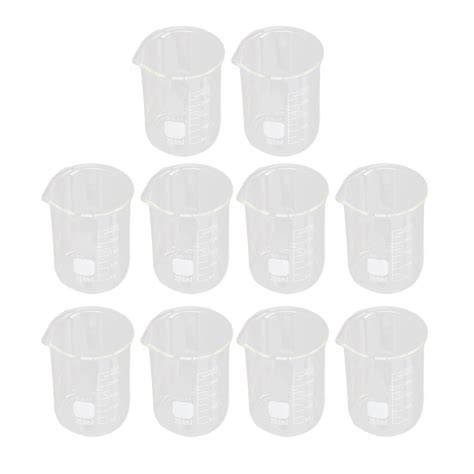 Juego De Vasos De Precipitados De Vidrio De Piezas Vasos De