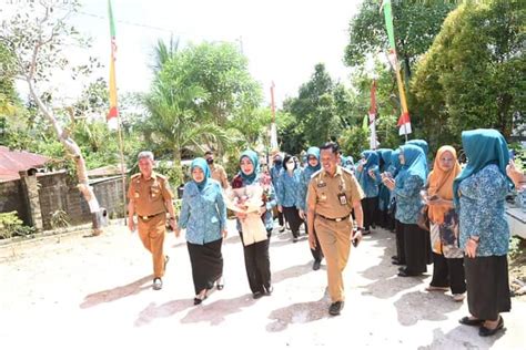 Tim Penilai Lomba 10 Program Pokok Pkk Provinsi Lakukan Penilain Di Tp