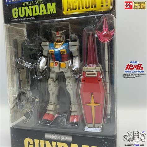 【頑具屋】絕版美品 1999年 Bandai 萬代 Mia 機動戰士 Rx 78 2 鋼彈 初鋼 Gundam 可動模型 露天市集 全