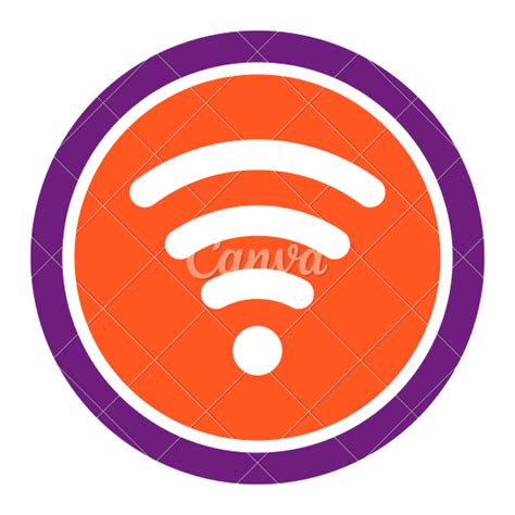 Wifi Signal Vector Icon Design Illustration Canva