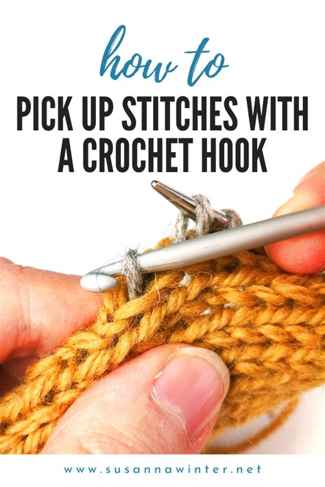 How To Pick Up Stitches With A Crochet Hook Tutorial Artofit