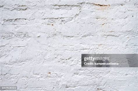 White Painted Bricks Seamless Texture Photos And Premium High Res Pictures Getty Images