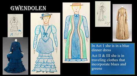 The Importance Of Being Earnest Costume Design Youtube