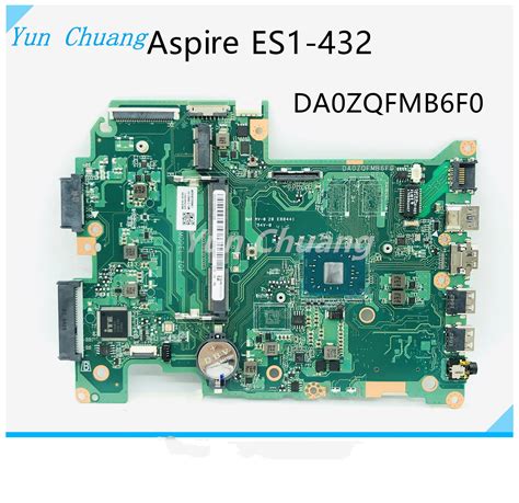 ES1 432 DA0ZQFMB6F0 Motherboard For ACER Aspire ES1 432 Laptop