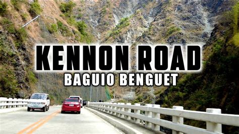 4K The Historic KENNON ROAD TO BAGUIO CITY Driving Tour Plus Lion S