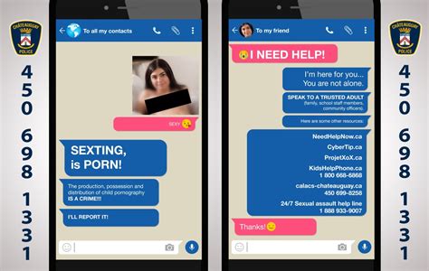 ‘sexting Is Porn Campaign Raises Awareness In Châteauguay Area Schools