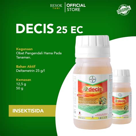 Jual Decis Ec Insektisida Obat Pembasmi Hama Bayer Shopee