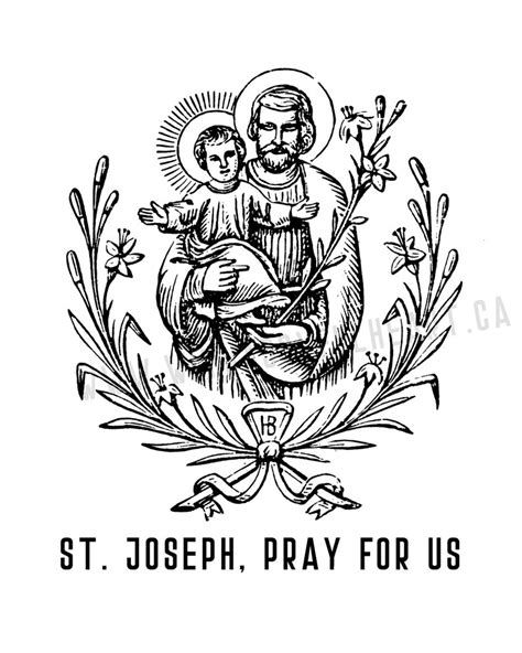 Litany Of St Joseph Printable