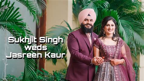 Chunni Ceremony Of Sukhjit Singh Dhaliwal Weds Jasreen Kaur