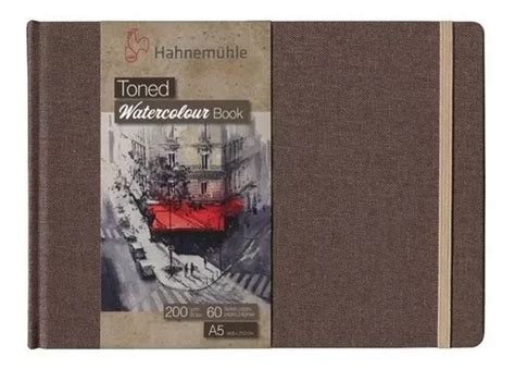 Cuaderno De Acuarela Toned Beige A5 200g 30h Hahnemühle Envío gratis