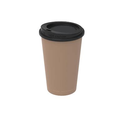 Kaffeebecher Togo Mit Deckel Ml Best Ndiges Braun Schwarz