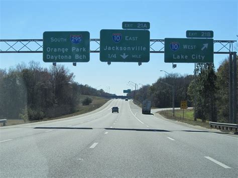 Florida Interstate 295 Outer Loop Cross Country Roads