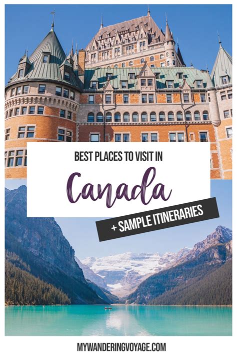 Canada travel guide – Artofit