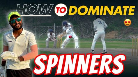 HOW TO PLAY SPIN BOWLING IN CRICKET BEST DRILLS TO IMPROVE