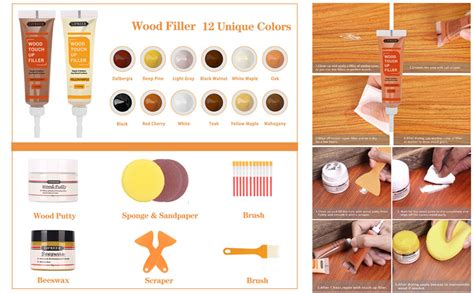 Laminate Floor Repair Kit High Performance Wood Filler Wood Putty