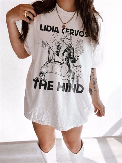 Lidia Cervos Shirt Hofas Ruhn Danaan Crescent City Merch The Hind