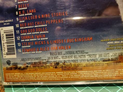 Cd Twister Music From The Motion Picture Soundtrack 興趣及遊戲 收藏品及紀念品