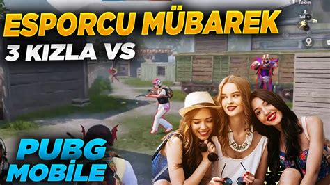 PUBG MOBİLE BU KIZLAR FENA 3 KIZ İLE VS ATTIM ESKİ GÜNLERİ