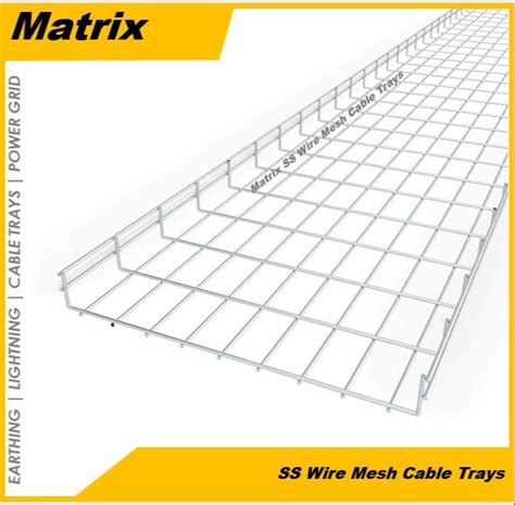 Galvanized Coating Wire Mesh Cable Tray Size 50 600mm At Best Price