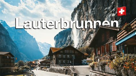 Lauterbrunnen Walk Switzerland Walking Tour Youtube