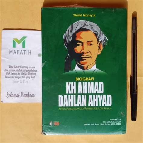 Jual Buku Biografi Kh Ahmad Dahlan Ahyad Aktivis Pergerakan Dan