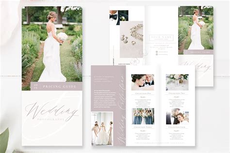 Wedding Photography Brochure ~ Brochure Templates ~ Creative Market