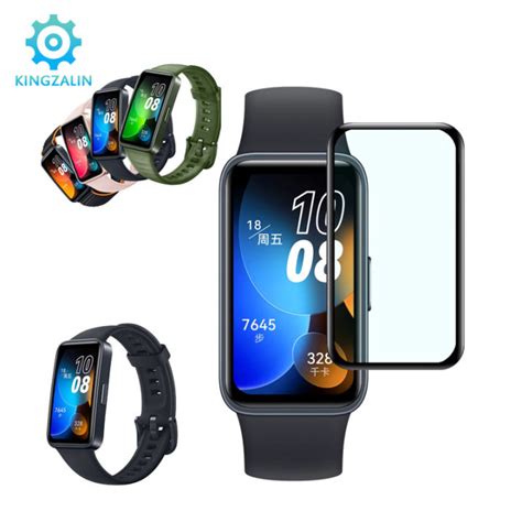 Kingzalin 2pcs 3D Curved Ceramic Film For Huawei Band 8 Screen