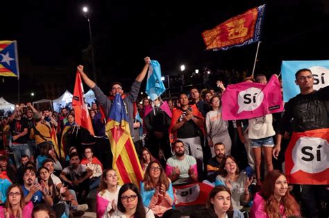 Cataluña El Sí Se Impuso Por El 90 De Los Votos En El Referéndum