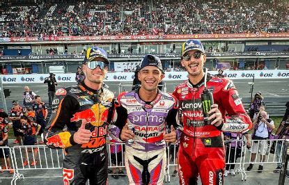 Hasil MotoGP Thailand 2023 Martin Juara Bagnaia Kedua Brad Binder