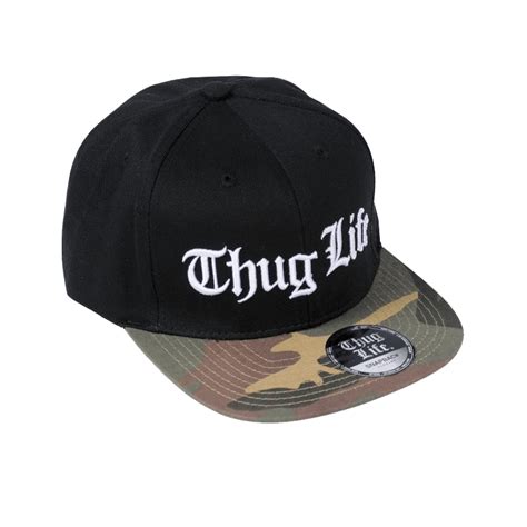 Thug Life Casquette Camo Png Transparents Stickpng