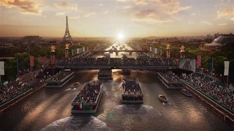 New Animation Shows Spectacular Paris 2024 Olympics Opening Ceremony On